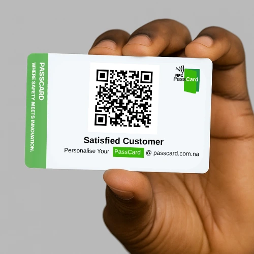Open PassCard profile via QR, NFC or link